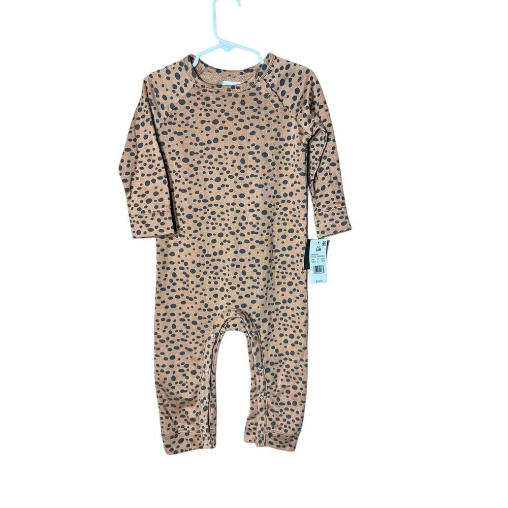 Grayson‎ Mini Brown Jumpsuit Size 24 Months NWT